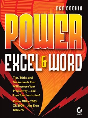 cover image of Power Excel and Word